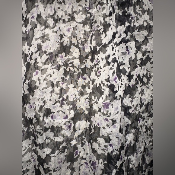 Watson X Watson floral silk button front blouse 6 office silk - Picture 8 of 9